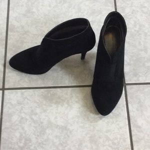 Ankle booties by Adrienne Vittadini